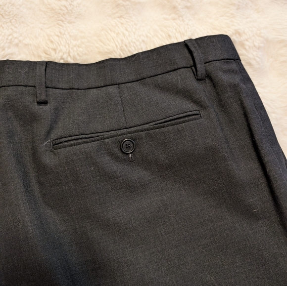 Banana Republic Mens Slim Fit Black Dress Pants Size 38x32 - Picture 4 of 8